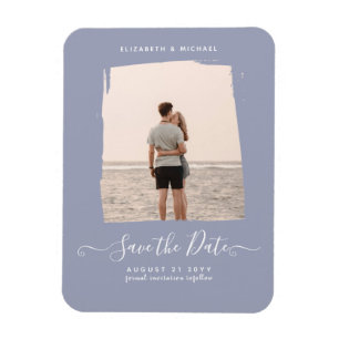 Magnet Flexible Photo Minimaliste Sublime Enregistrer La Date Dust