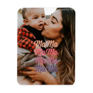 Magnet Flexible Photo personnalisée de la Fête des mères