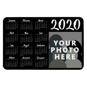 Magnet Flexible Photo personnalisée Modèle magnétique du calendrie