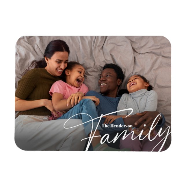 Magnet Flexible Photo simple personnalisée (Horizontal)