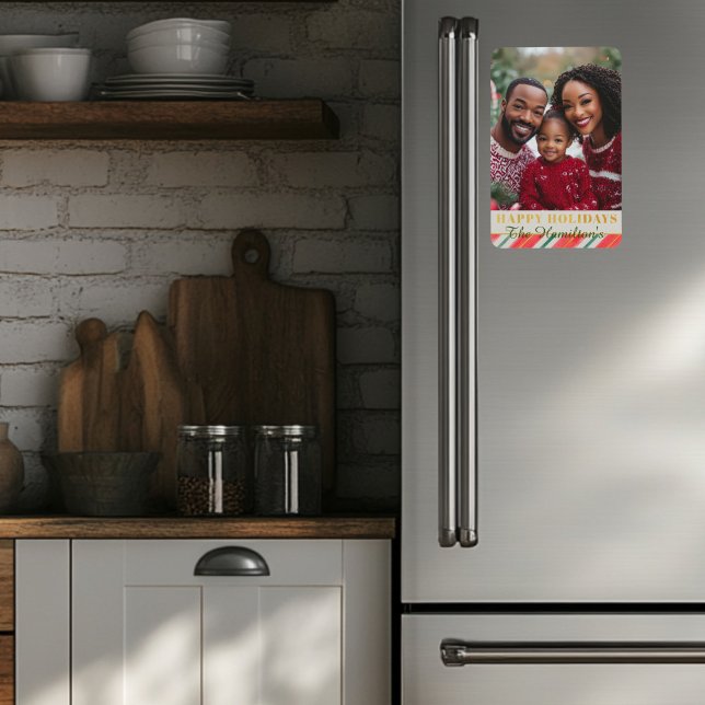 Magnet Flexible Photo sucre de canne (Christmas Photo Magnet )