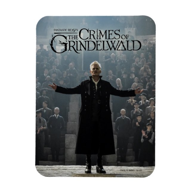 Magnet Flexible Photo vocale de GELLERT GRINDELWALD™ (Vertical)