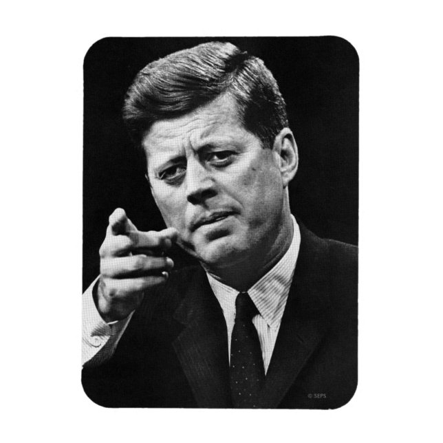 Magnet Flexible Photographe de John F. Kennedy 3 (Vertical)