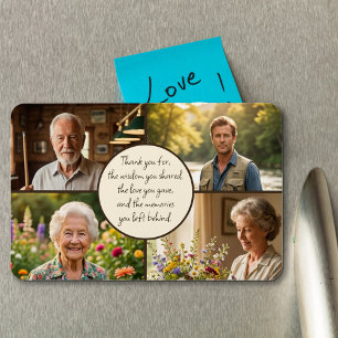Magnet Flexible Photos de souvenir et image mémorielle de sentimen