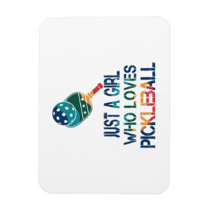 Magnet Flexible Pickleball femmes arc-en-ciel