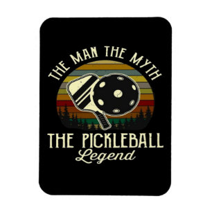 Magnet Flexible Pickleball- L'Homme, Le Mythe, La Légende 