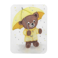 Pied d'ours dans la pluie