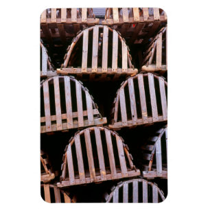 Magnet Flexible Piège de langouste en bois vertical