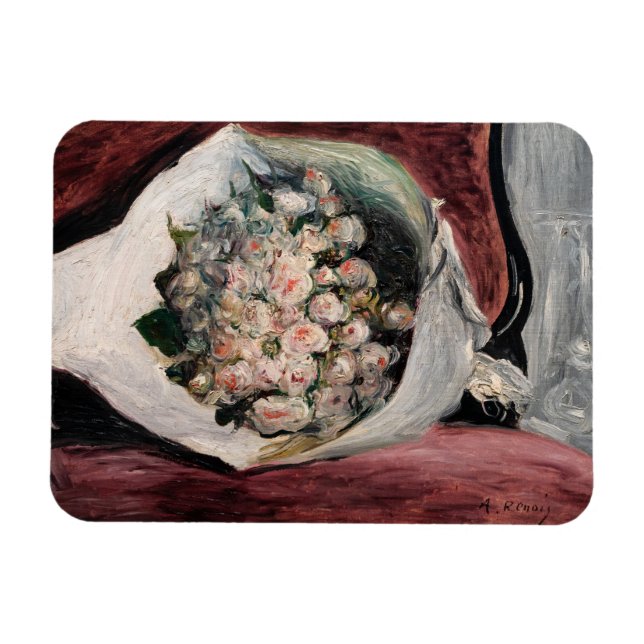 Magnet Flexible Pierre-Auguste Renoir - Bouquet dans une boîte (Horizontal)