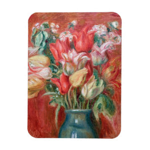 Magnet Flexible Pierre-Auguste Renoir - Bouquet de tulipes