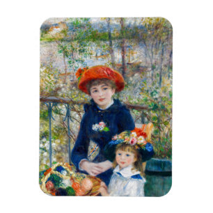 Magnet Flexible Pierre-Auguste Renoir - Deux sœurs sur la terrasse