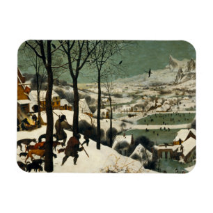 Magnet Flexible Pieter Bruegel l'Ancien - Chasseurs dans la neige
