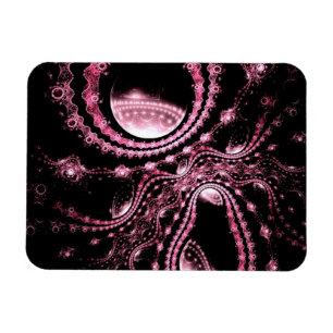 Magnet Flexible Pieuvre rose bijoux