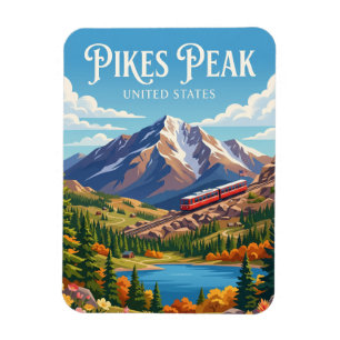 Magnet Flexible Pikes Peak Colorado