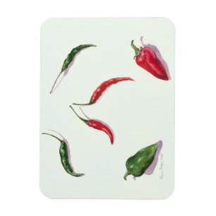 Magnet Flexible Piments et poivrons 2005
