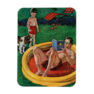 Magnet Flexible Piscine d'attente
