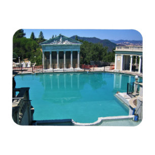 Magnet Flexible Piscine Neptune au Château de Hearst, San Simeon,