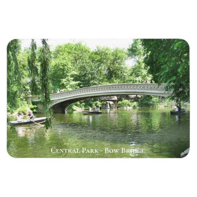 Magnet Flexible Pittoresque Summertime NYC Central Park (Horizontal)