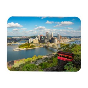 Magnet Flexible Pittsburgh Pennsylvania Duquesne Incline View