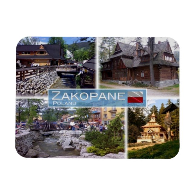 Magnet Flexible PL Pologne Polska - Zakopan - (Horizontal)