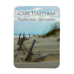 Magnet Flexible Plage au bord de la mer national du Cap Hatteras,