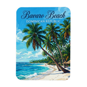 Magnet Flexible Plage de Bavaro République dominicaine