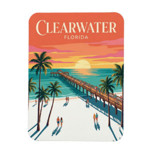 Magnet Flexible Plage de Clearwater États-Unis