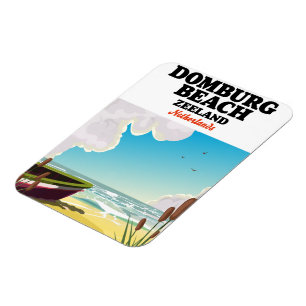 Magnet Flexible Plage de Domburg Zeeland Plage de Domburg 