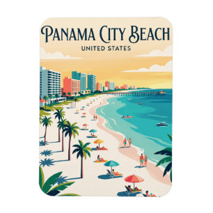Magnet Flexible Plage de Panama City Floride