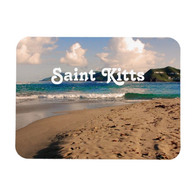 Magnet Flexible Plage de Saint-Kitts (Horizontal)