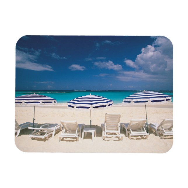 Magnet Flexible Plages tropicales | Plage tropicale Anguilla (Horizontal)