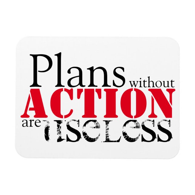 Magnet Flexible Plan d'action (Horizontal)