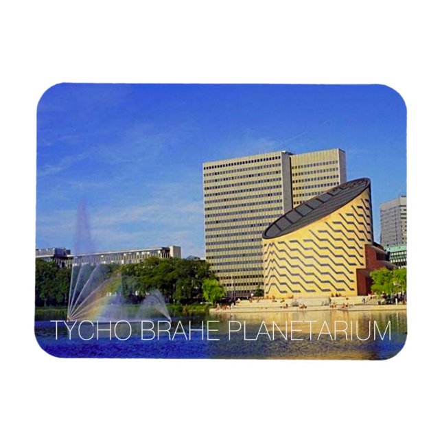 Magnet Flexible Planétarium Tyco Brahe Copenhague (Horizontal)