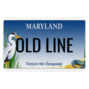 Magnet Flexible Plaque minéralogique du Maryland flexible