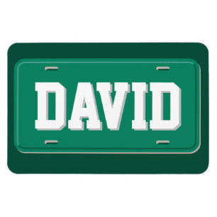 Magnet Flexible Plaque minéralogique verte et blanche