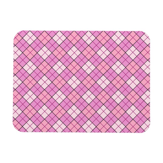 Magnet Flexible Plat rose (Horizontal)