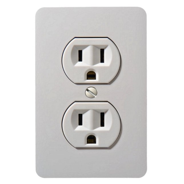 Magnet Flexible Plug-in de prise électrique (Vertical)