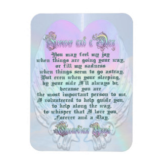 Magnet Flexible Poème Angel Guardian