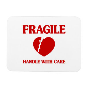 Magnet Flexible Poignée Cardiaque Fragile Avec Soin