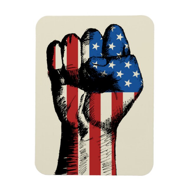 Magnet Flexible Poing américain (Vertical)