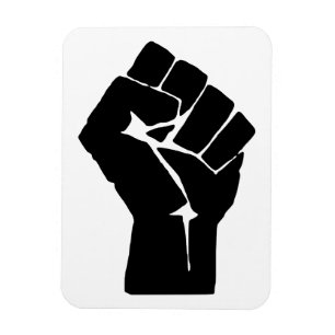 Magnet Flexible Poing, Rebelle, Émeute, Résistance, Style Communis