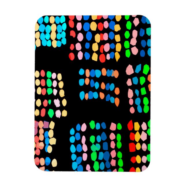Magnet Flexible Points colorés (Vertical)