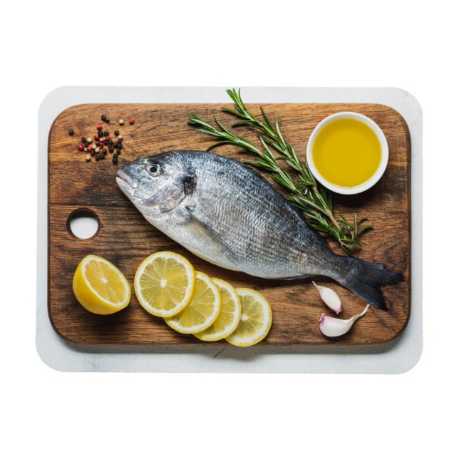 Magnet Flexible Poisson Dorado (Horizontal)