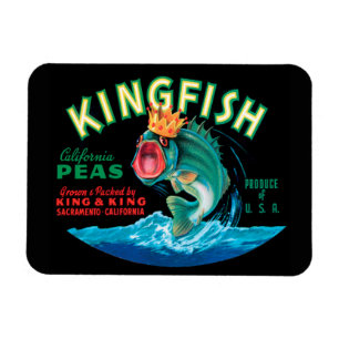 Magnet Flexible Poissons bas utilisant une couronne sur un arrière