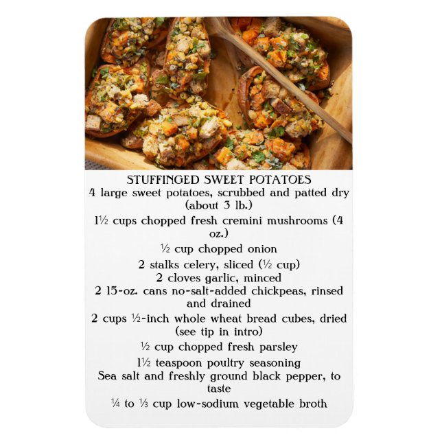 MAGNET FLEXIBLE POMMES DE TERRE SUCRÉES (Vertical)