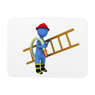 Magnet Flexible Pompier