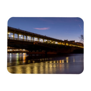 Magnet Flexible Pont Bir-Hakeim à l'aube en hiver - Paris