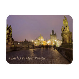 Magnet Flexible Pont de Charles, photo de souvenir de Prague