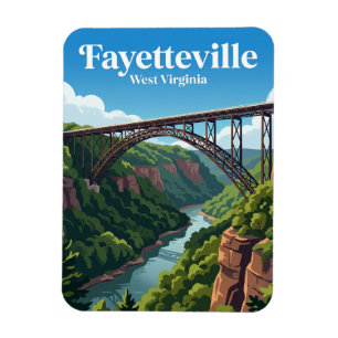 Magnet Flexible Pont de New River Gorge USA
