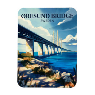 Magnet Flexible Pont d'Øresund Suède